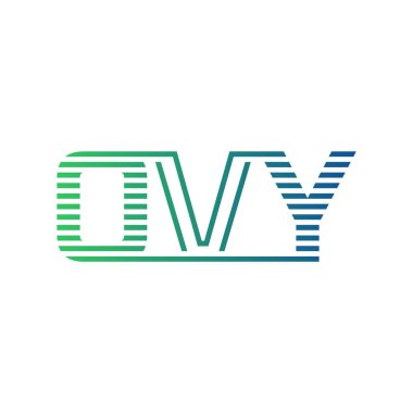 Modern OVY Logo Tasarımı. İş Kimliği için OVY Minimalist, Profesyonel ve Çok Yönlü Markalaştırma Simgesi
