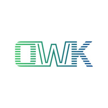 Modern OWK Logo Tasarımı. OWK Minimalist, Profesyonel ve Çok Yönlü İşletme Kimliği Simgesi
