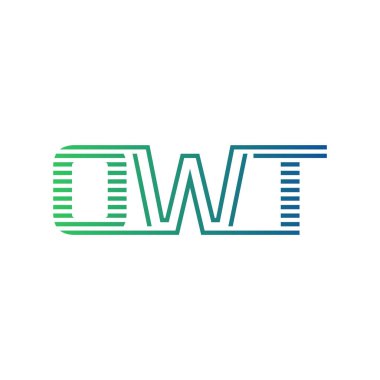 Modern OWT Logo Tasarımı. İşletme Kimliği İçin Minimalist, Profesyonel ve Çok Yönlü Markalaştırma Simgesi