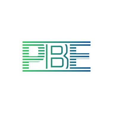 Modern PBE Logo Tasarımı. İş Kimliği için PBE Minimalist, Profesyonel ve Çok Yönlü Markalaştırma Simgesi