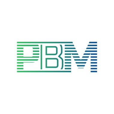 Modern PBM Logo Tasarımı. İş Kimliği için PBM Minimalist, Profesyonel ve Çok Yönlü Markalaştırma Simgesi
