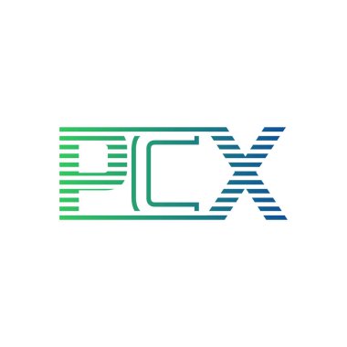 Modern PCX Logo Design. Letter PCX Minimalist, Professional, and Versatile Branding Icon for Business Identity clipart