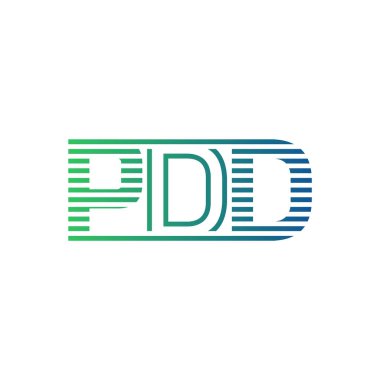 Modern PDD Logo Tasarımı. İş Kimliği için PDD Minimalist, Profesyonel ve Çok Yönlü Markalaştırma Simgesi