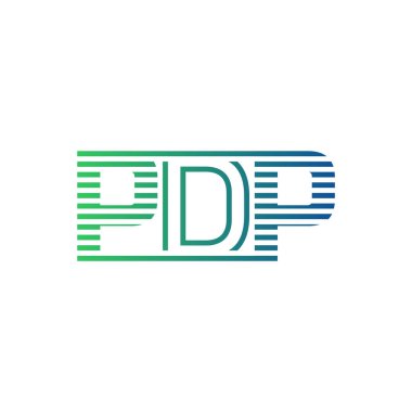 Modern PDP Logo Design. Letter PDP Minimalist, Professional, and Versatile Branding Icon for Business Identity clipart