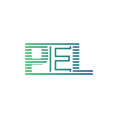 Modern PEL Logo Tasarımı. PEL Minimalist, Profesyonel ve İş Kimliği için Çok Yönlü Markalaştırma Simgesi