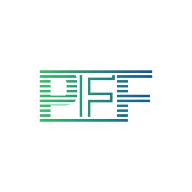 Modern PFF Logo Tasarımı. İş Kimliği için PFF Minimalist, Profesyonel ve Çok Yönlü Markalaştırma Simgesi