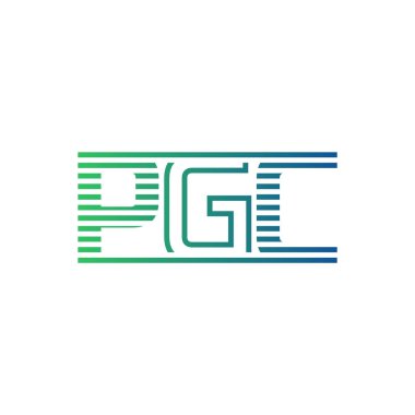 Modern PGC Logo Tasarımı. İş Kimliği için PGC Minimalist, Profesyonel ve Çok Yönlü Markalaştırma Simgesi