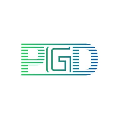 Modern PGD Logo Tasarımı. İş Kimliği için PGD Minimalist, Profesyonel ve Çok Yönlü Markalaştırma Simgesi