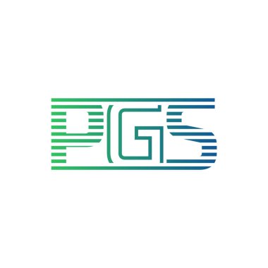 Modern PGS Logo Tasarımı. İş Kimliği için PGS Minimalist, Profesyonel ve Çok Yönlü Markalaştırma Simgesi