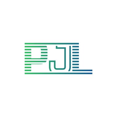 Modern PJL Logo Tasarımı. İş Kimliği için PJL Minimalist, Profesyonel ve Çok Yönlü Markalaştırma Simgesi