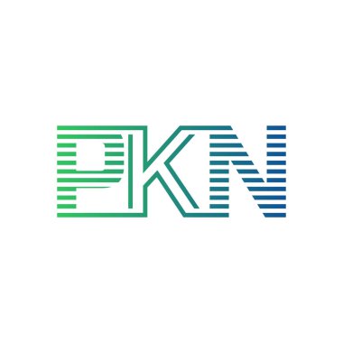 Modern PKN Logo Tasarımı. İş Kimliği için PKN Minimalist, Profesyonel ve Çok Yönlü Markalaştırma Simgesi