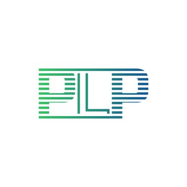 Modern PLP Logo Tasarımı. İş Kimliği için PLP Minimalist, Profesyonel ve Çok Yönlü Markalaştırma Simgesi