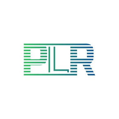 Modern PLR Logo Design. Letter PLR Minimalist, Professional, and Versatile Branding Icon for Business Identity clipart