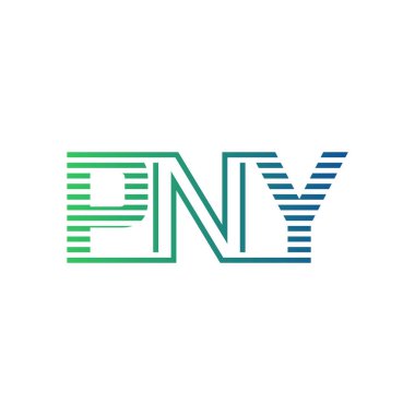 Modern PNY Logo Tasarımı. İş Kimliği için PNY Minimalist, Profesyonel ve Çok Yönlü Markalaştırma Simgesi