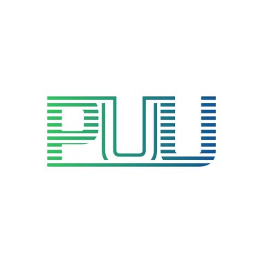 Modern PUU Logo Tasarımı. PUU Minimalist, Profesyonel ve İş Kimliği için Çok Yönlü Markalaştırma Simgesi