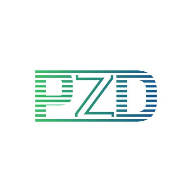 Modern PZD Logo Design. Letter PZD Minimalist, Professional, and Versatile Branding Icon for Business Identity clipart