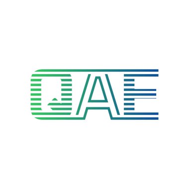 Modern QAE Logo Tasarımı. QAE Minimalist, Profesyonel ve Çok Yönlü İşletme Kimliği Simgesi