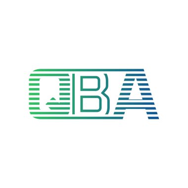 Modern QBA Logo Tasarımı. İş Kimliği için QBA Minimalist, Profesyonel ve Çok Yönlü Markalaştırma Simgesi