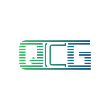 Modern QCG Logo Tasarımı. İş Kimliği için QCG Minimalist, Profesyonel ve Çok Yönlü Markalaştırma Simgesi