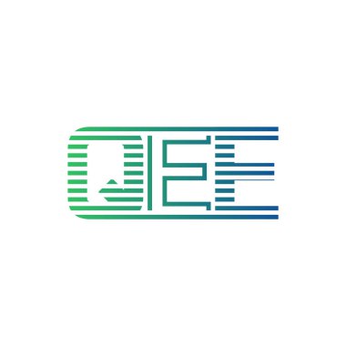 Modern QEE Logo Tasarımı. QEE Minimalist, Profesyonel ve Çok Yönlü İşletme Kimliği Simgesi