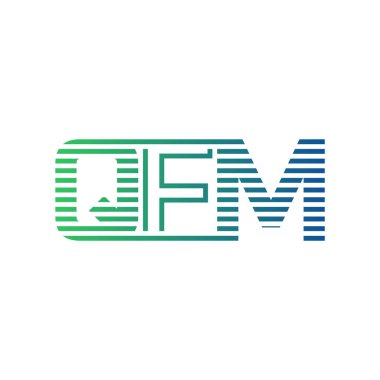 Modern QFM Logo Tasarımı. QFM Minimalist, Profesyonel ve Çok Yönlü İşletme Kimliği Simgesi