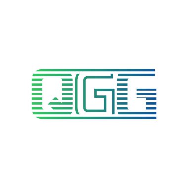 Modern QGG Logo Tasarımı. QGG Minimalist, Profesyonel ve Çok Yönlü İşletme Kimliği Simgesi