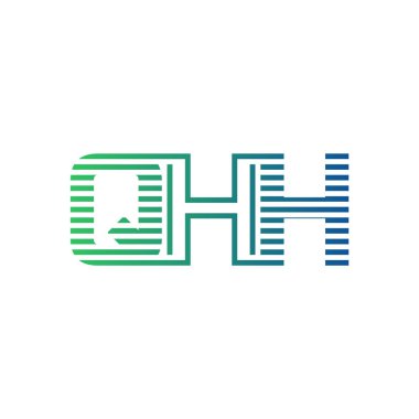 Modern QHH Logo Tasarımı. İş Kimliği için QHH Minimalist, Profesyonel ve Çok Yönlü Markalaştırma Simgesi