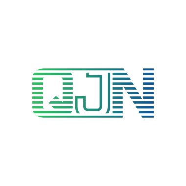 Modern QJN Logo Tasarımı. QJN Minimalist, Profesyonel ve Çok Yönlü İşletme Kimliği Simgesi