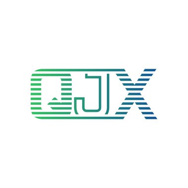 Modern QJX Logo Tasarımı. QJX Minimalist, Profesyonel ve Çok Yönlü İşletme Kimliği Simgesi