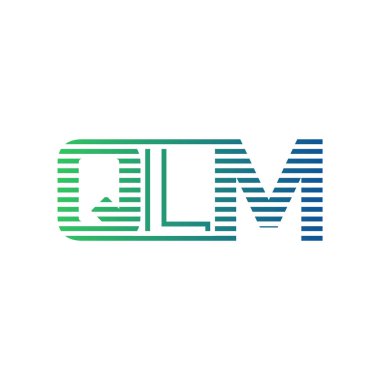 Modern QLM Logo Tasarımı. İş Kimliği için QLM Minimalist, Profesyonel ve Çok Yönlü Markalaştırma Simgesi
