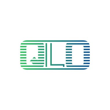 Modern QLO Logo Tasarımı. İş Kimliği için QLO Minimalist, Profesyonel ve Çok Yönlü Markalaştırma Simgesi