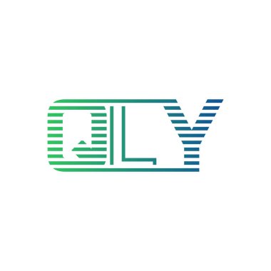 Modern QLY Logo Tasarımı. İş Kimliği için QLY Minimalist, Profesyonel ve Çok Yönlü Markalaştırma Simgesi