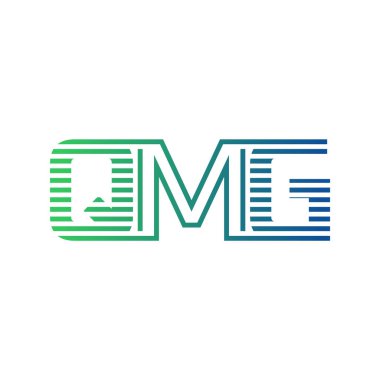 Modern QMG Logo Tasarımı. İş Kimliği için QMG Minimalist, Profesyonel ve Çok Yönlü Markalaştırma Simgesi