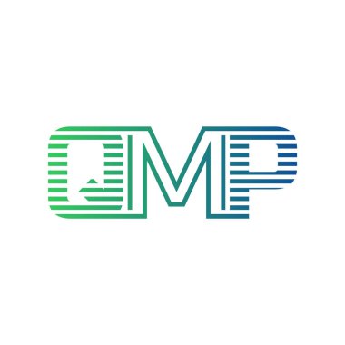 Modern QMP Logo Tasarımı. QMP Minimalist, Profesyonel ve Çok Yönlü İşletme Kimliği Simgesi