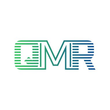 Modern QMR Logo Tasarımı. İş Kimliği için QMR Minimalist, Profesyonel ve Çok Yönlü Markalaştırma Simgesi