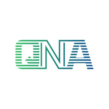 Modern QNA Logo Tasarımı. İş Kimliği için QNA Minimalist, Profesyonel ve Çok Yönlü Markalaştırma Simgesi