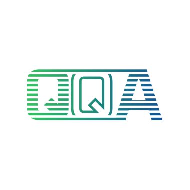 Modern QQA Logo Tasarımı. Harf QQA Minimalist, Profesyonel ve İş Kimliği için Çok Yönlü Markalaştırma Simgesi
