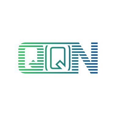 Modern QQN Logo Tasarımı. İş Kimliği için QQN Minimalist, Profesyonel ve Çok Yönlü Markalaştırma Simgesi