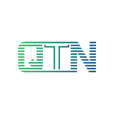 Modern QTN Logo Tasarımı. QTN Minimalist, Profesyonel ve Çok Yönlü İşletme Kimliği Simgesi