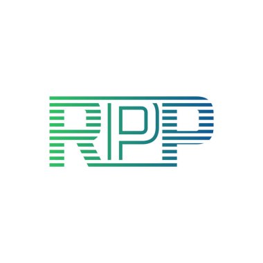 Modern RPP Logo Tasarımı. RPP Minimalist, Profesyonel ve Çok Yönlü İşletme Kimliği Simgesi