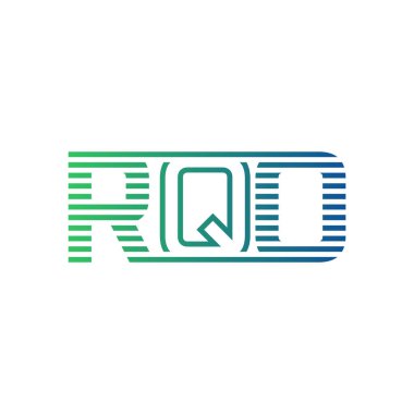 Modern RQO Logo Tasarımı. Harf RQO İş Kimliği Minimalist, Profesyonel ve Çok Yönlü Markalaştırma Simgesi