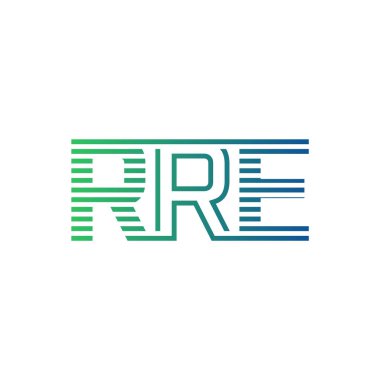 Modern RRE Logo Tasarımı. İş Kimliği için RRE Minimalist, Profesyonel ve Çok Yönlü Markalaştırma Simgesi