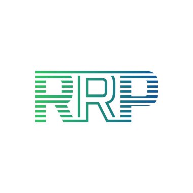 Modern RRRP Logo Tasarımı. İş Kimliği için RRP Minimalist, Profesyonel ve Çok Yönlü Markalaştırma Simgesi