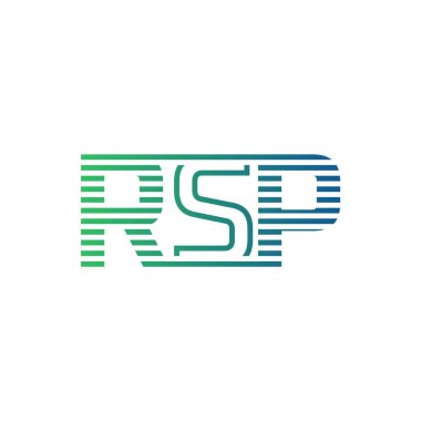 Modern RSP Logo Tasarımı. RSP Minimalist, Profesyonel ve Çok Yönlü İşletme Kimliği Simgesi