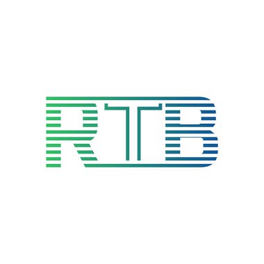 Modern RTB Logo Tasarımı. İş Kimliği için RTB Minimalist, Profesyonel ve Çok Yönlü Markalaştırma Simgesi