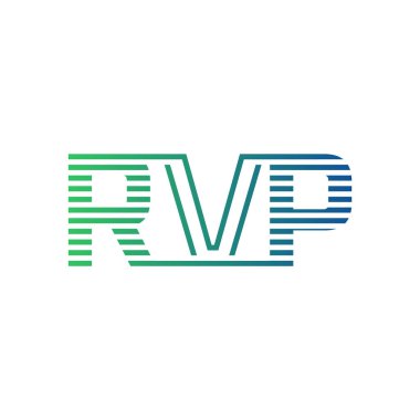 Modern RVP Logo Tasarımı. Mektup RVP Minimalist, Profesyonel ve İşletme Kimliği İçin Çok Yönlü Marka Simgesi