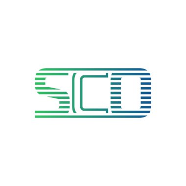 Modern SCO Logo Design. Letter SCO Minimalist, Professional, and Versatile Branding Icon for Business Identity clipart