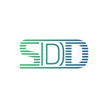 Modern SDD Logo Tasarımı. İş Kimliği için SDD Minimalist, Profesyonel ve Çok Yönlü Markalaştırma Simgesi