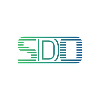 Modern SDO Logo Tasarımı. İş Kimliği İçin SDO Minimalist, Profesyonel ve Çok Yönlü Markalaştırma Simgesi