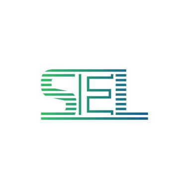 Modern SEL Logo Tasarımı. SEL Minimalist, Profesyonel ve İş Kimliği için Çok Yönlü Markalaştırma Simgesi